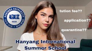 Hanyang International Summer School  Studying in South Korea