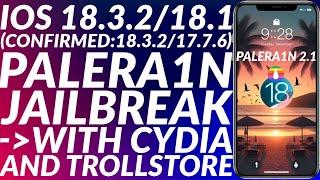 How to Jailbreak iOS 18.1.1/18.1 with Cydia + Trollstore iOS 18 | Palera1n iOS 18/17.7.2 Jailbreak