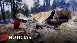 Incendios en Ruidoso han quemado cerca de 20,000 hectáreas | Noticias Telemundo