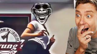 Reacting To INSANE Trollface Compilation Video Trollface Tiktok phonk