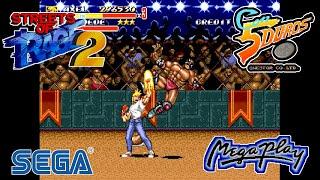 [BIS]  STREETS OF RAGE 2 (MEGAPLAY) (AXEL) - "CON 5 DUROS" Episodio 872 (1cc)