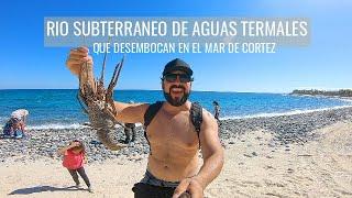 RIO SUBTERRANEO DE AGUAS TERMALES BUENA VISTA BAJA CALIFORNIA SUR MEXICO / SERGIO VAZQUEZ