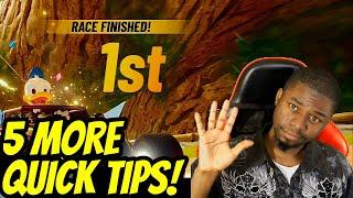 DISNEY SPEEDSTORM - 5 MORE QUICK TIPS TO HELP YOU WIN MORE RACES!