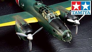 1/48 TAMIYA Mitsubishi G4M1 Model 11 (Admiral Yamamoto) Review!/unboxing