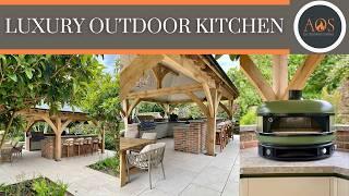 LUXURY OUTDOOR KITCHEN BUILD UK