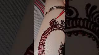 Easy and Simple Mehndi Design #mehndishorts  by Hamna Fashion Geek