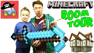 ️ МАЙНКРАФТ РУМ ТУР строим дом в 7 ЭТАЖЕЙ Minecraft как телепортироваться домой Жестянка