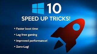 How to Speed Up Your Windows 10 Performance! (New)