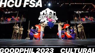 HCU FSA Cultural // Goodphil 2023 [Front Row]