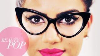Nerd Chic: Cat Eye Makeup for Glasses - Beauty Pop! with Camila Coelho | The Platform