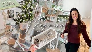 VLOGMAS | Speed Wrapping, Homesense, M&S Christmas Food, Christmas Nostalgia & more | Episode 2