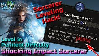 THE BEST SORCERER STARTER BUILD! Shocking Impact Leveling Guide (Chain Lightning or Charged Bolts)