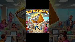 Push The Envelope (Smart Sounding Work Idioms Series) #EnglishIdioms #LearnEnglish #Shorts #fyp