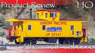 Does a Caboose Make Noise? - Unboxing and Product Review of Athearn's HO Scale UP CA-10 Caboose!