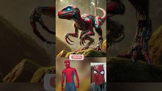 superheroes  but robot Microraptor Marvel&DC-All Characters#marvel #avengers#shorts#qgrcartoon