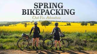 Spring Bikepacking | gravel riding through canola | Wagga Wagga x Coolamon x Tom’s Outdoors