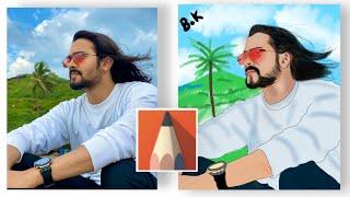 Drawing Bhuvan Bam | BB ki vines