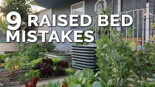 9 Beginner Raised Bed Garden Mistakes to Avoid