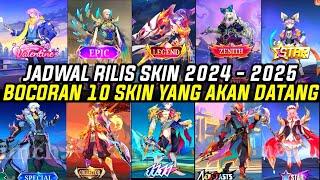 BOCORAN 10 SKIN BARU MOBILE LEGENDS YANG AKAN DATANG 2024 2025 JADWAL RILIS SKIN BARU SELENA ZENITH