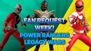 FAN REQUEST WEEK: TOMMY, ZAYTO AND CONNER! POWER RANGERS LEGACY WARS