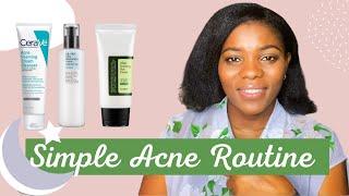Simple and Affordable Morning Skincare Routine For Acne | Dr Janet