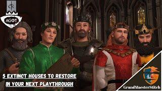 CK3 A Game of Thrones: 5 Houses to restore for your next Playthrough!