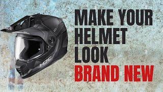 How to DEEP CLEAN your HELMET