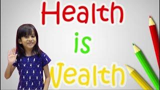 Health is Wealth Poem | Poetry on Health in English | Poem for Kids