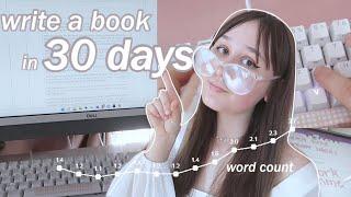 HOW TO WRITE A BOOK IN 30 DAYS ️ | win nanorwrimo2022 | tips and novel planning