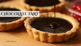 Easy Method to make Chocolate Tart at Home | Mini Chocolate tart | Chocolate tart recipe