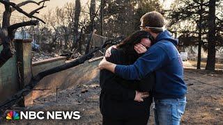 Frustration grows as families wait to return home and some are finding faith after the fires