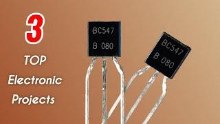 Top 3 Electronics Projects with Bc547 Transistor