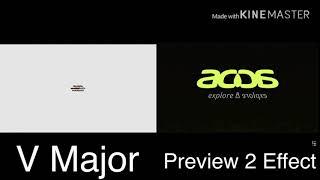 Acer Logo Comparison ( V Major Vs Preview 2 Effect)