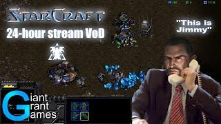 GiantGrantGames 24Hour Stream: SC1 Terran Campaign