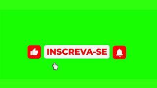 animações inscreva-se chroma key e deixe o like