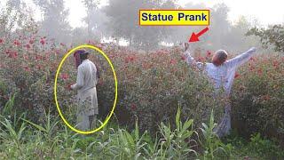 Watch STATUE PRANK | NEW PRANK FUNNY VIDEO || TRY NOT TO LAUGH CHALLENGE || Funny joke video