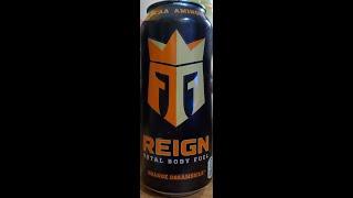 Reign Orange Dreamsicle Energy Drink Review