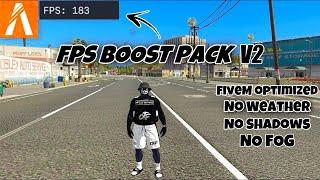 FIVEM: FPS Boost Graphics Pack V2 (OPTIMIZED) +170 FPS (No Shadows, Low Vegetation, Better FPS)