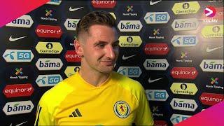 Scotland's Kenny McLean speaks after scoring late winner against Norway