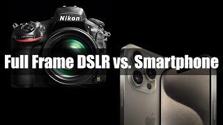 2014 Nikon FX DSLR vs. 2023 Apple iPhone 15 Pro Max (RAW Photo Comparison)