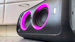 JBL PARTYBOX 100 NO GRILL BASS TEST