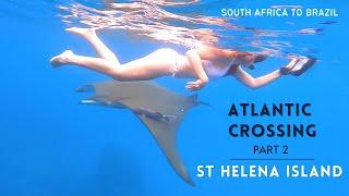 Atlantic crossing ️South Africa - Brazil️ St Helena Island 