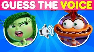 Guess The Voice...! | Inside Out 2 Movie, Joy, Disgust, Envy, Anxiety, Embarrassment...#413