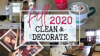 NEW! FALL CLEAN AND DECORATE WITH ME 2020! Cleaning Motivation and Simple Farmhouse Decorating Ideas