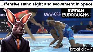 Proactive Hand Fight Tactics and Movement for Wrestling in Space - Jordan Burroughs