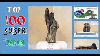 Top 100 Suiseki of Japan