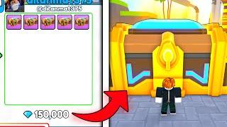 I TRADED NEW CASES AND GOT A CLOCK GODLY!150K GEMS OPENCASE!  | Roblox Toilet Tower Defense