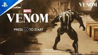 Marvel's Venom PS5 Title Screen & Main Menu Concept REVEAL...