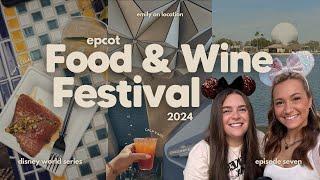 We ate EVERYTHING at EPCOT's Food & Wine Festival! + an OUTLET SHOPPING trip!