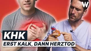 Verkalktes Herz: Unbemerkt und oft tödlich! Anzeichen einer Koronaren Herzkrankheit (KHK)